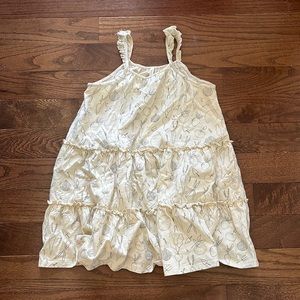 Girls Rylee and Cru Veggie print dress size 8-9y